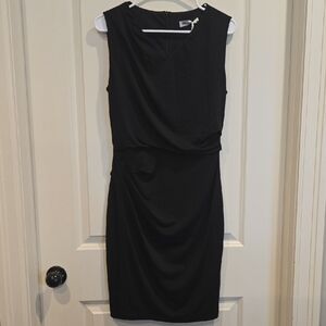 Grace Karin Classic Black Midi Dress